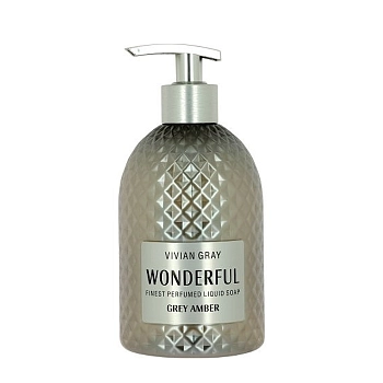 Крем-мыло, чудесный серый янтарь / Vivian Gray Gemstone Cream Soap Wonderful Grey Amber 500 мл