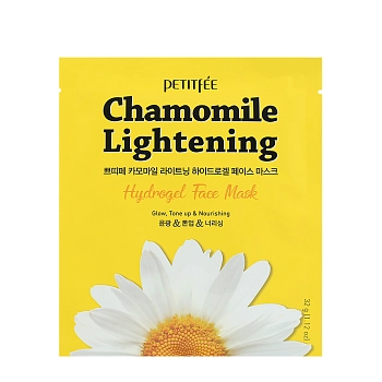 Маска гидрогелевая выравнивающая тон кожи / Chamomile Lightening Hydrogel Face Mask 32 гр