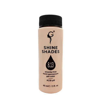 GERA Professional 8.13 гель-краситель для волос без аммиака / Shine Shades 60 мл, фото 2