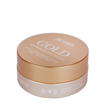 PETITFEE Патчи гидрогелевые с коллоидным золотом для области вокруг глаз / Eye patch 60 шт, фото 2