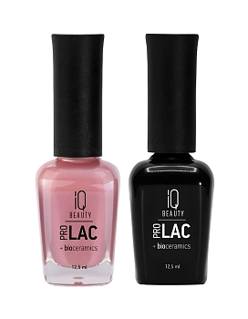IQ BEAUTY 014 лак для ногтей укрепляющий с биокерамикой / Nail polish PROLAC + bioceramics 12.5 мл, фото 4