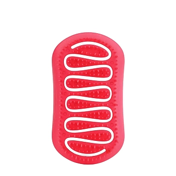 Расческа для сухих и влажных волос с ароматом клубники, прямоугольная мини / Wet Detangler Mini Brush Rectangular Strawberry