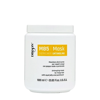 Маска с маточным молочком и пантенолом для облегчения расчёсывания пушистых волос / MASK DISTRICANTE M85 1000 мл