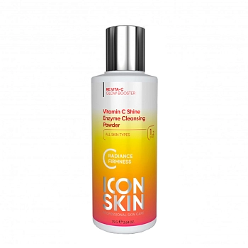 ICON SKIN Пилинг-пудра энзимная для умывания / Re: Vita C Vitamin C Shine 70 гр, фото 4