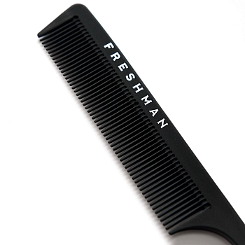 FRESHMAN Расческа для моделирования и стрижки с хвостом / Collection Carbon, фото 2