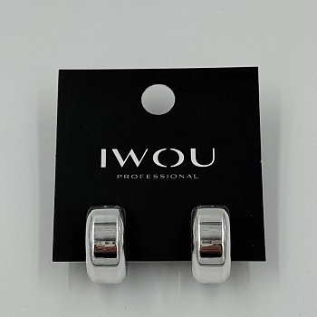 IWOU PROFESSIONAL Серьги-кольца Орбита 1 шт, фото 4