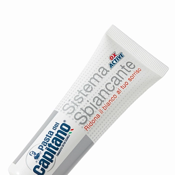 PASTA DEL CAPITANO Набор для отбеливания зубов (зубная паста с активным кислородом 50 мл + капа) Whitening with OX-Active, фото 5