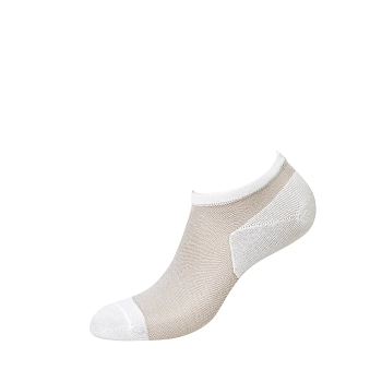 OMSA Носки суперукороченные Bianco 35-38 / ECO 251, фото 2