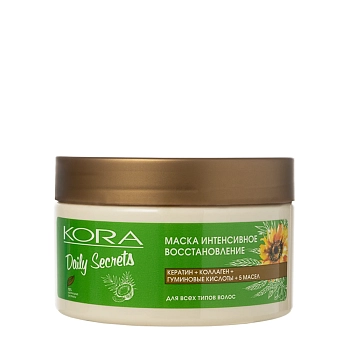 Маска интенсивное восстановление для всех типов волос / Daily Secrets 250 мл