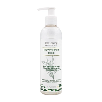 Тоник гиалуроновый для лица / Transdermal Cosmetics 250 мл
