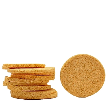 ЧИСТОВЬЕ Спонж круглый D-7,5 см целлюлоза 10 шт/уп, фото 2