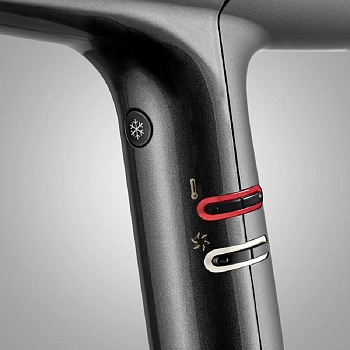 BABYLISS PRO Фен BaByliss PRO Falco Grey/Gold, 2000Вт, 2 насадки, фото 3