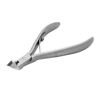 KAIZER Кусачки маникюрные, однопружинные, ручная алмазная заточка, матовые, фото 2