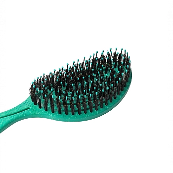 KOSMO SHTUCHKI Расческа KosmoShtuchki спиральная комбинированная, зеленая, фото 4