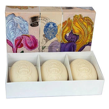 LA FLORENTINA Набор мыла флорентийский ирис / Florentina Iris 3*150 гр, фото 2