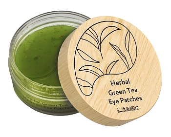 L.SANIC Патчи гидрогелевые с экстрактом зеленого чая для области вокруг глаз 60 шт, фото 3