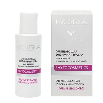 KORA Пудра энзимная очищающая для жирной и комбинированной кожи 100 мл, фото 7