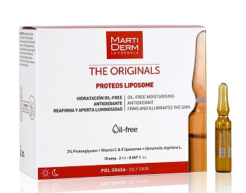 Ампулы для лица Протеос с липосомами / Ориджиналс 10 х 2 мл