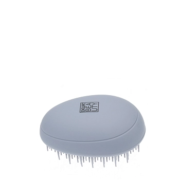 Щетка массажная Прованс с пластиковым штифтом, овальная, лавандовая