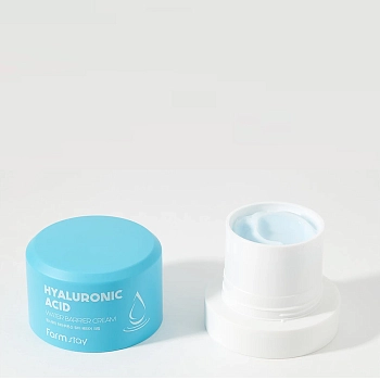 FARMSTAY Крем увлажняющий для лица с гиалуроновой кислотой / HYALURONIC ACID WATER BARRIER CREAM 80 мл, фото 3