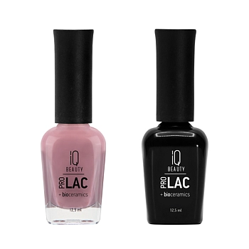 IQ BEAUTY 048 лак профессиональный укрепляющий для ногтей с биокерамикой / Nail polish PROLAC+bioceramics 12,5 мл, фото 2