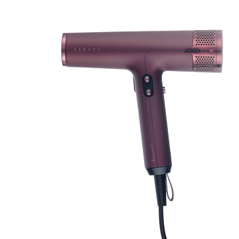 DEWAL PROFESSIONAL Фен DEWAL PRO LEGACY, бордовый, 1700W, бесщеточный мотор, ионизация, 2 насадки + диффузор, провод 3 м, фото 2