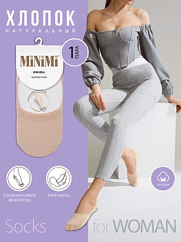 MINIMI Подследники хлопок Beige 35-38 / MINI BELL, фото 2