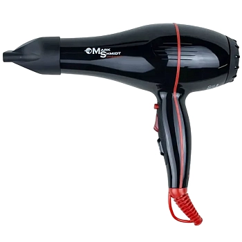 Фен для волос Mark Shmidt 9903 ionic and ceramic, 2400W, 2 насадки