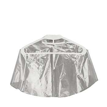 ЧИСТОВЬЕ Пелерина полиэтилен прозрачный радиус 39 см 25 штук, фото 3