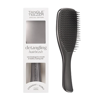 TANGLE TEEZER Расческа для волос / The Ultimate Detangler Chrome Midnight Silver, фото 6