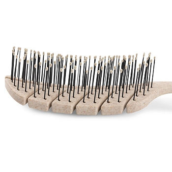 KOSMO SHTUCHKI Расчёска лепестковая малая 5438-M2, бежевая / KOSMO SHTUCHKI, фото 3