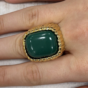 IWOU PROFESSIONAL Кольцо Барон/ малахит в золоте, фото 4