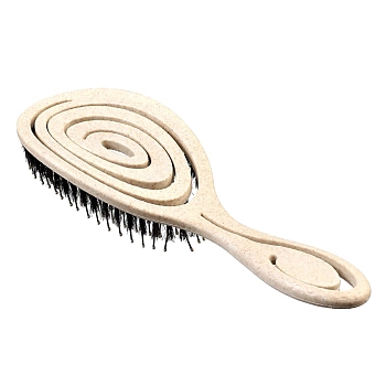 KOSMO SHTUCHKI Расческа спиральная комбинированная, бежевая / KOSMO SHTUCHKI, фото 4