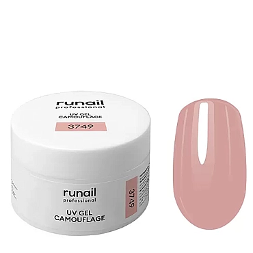 RUNAIL УФ-гель камуфлирующий, чайная роза 56 гр, фото 1