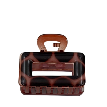 IWOU PROFESSIONAL Краб для волос Жираф розово-румяный 6,5*5см 1шт, фото 2