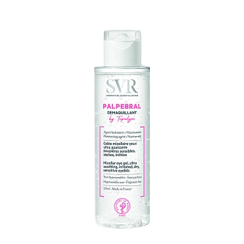 Желе мицеллярное для снятия макияжа с глаз / Topialyse Palpebral 125 мл