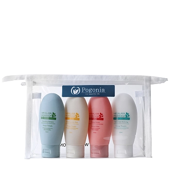 Набор для путешествий (шампунь 50 мл + кондиционер 50 мл + гель 50 мл + лосьон 50 мл) Travel kit