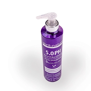 ABRIL ET NATURE Шампунь для защиты цвета и восстановления волос / 5.0PH Revitalizing Bain Shampoo 250 мл, фото 4