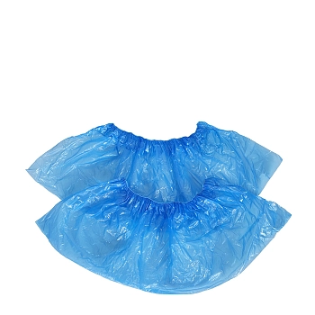 Бахилы медицинские одноразовые полиэтиленовые, синие, 4,5 г 100 шт