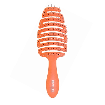 Щетка туннельная X-Mas с нейлоновой щетиной, цвет коралловый 12 рядов