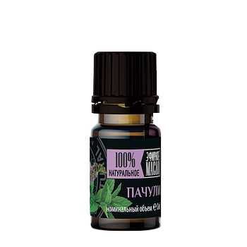 Масло эфирное пачули, капельный дозатор / Крымские масла 5 мл