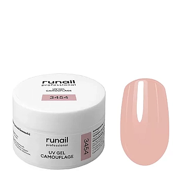 RUNAIL УФ-гель камуфлирующий, французский бежевый 15 гр, фото 1