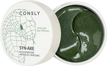 CONSLY Патчи гидрогелевые с пептидом Syn-Ake для области вокруг глаз 60 шт, фото 2