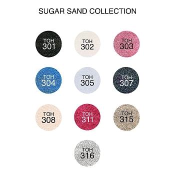 BRIGITTE BOTTIER 301 лак для ногтей фактурный, искрящийся графит / SUGAR SAND 12 мл, фото 4