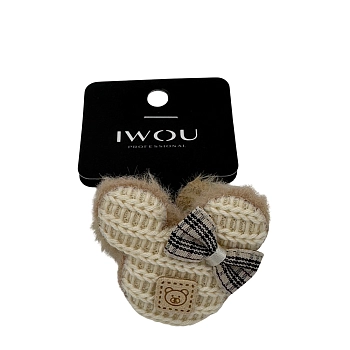 Резинка для волос Мики белый 1шт