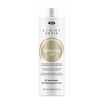 Масло для волос многофункциональное безаммиачное осветляющее / Light Scale Lightening Oil 500 мл