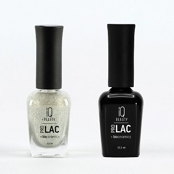 IQ BEAUTY 105 лак для ногтей укрепляющий с биокерамикой / Nail Polish PROLAC+bioceramics 12,5 мл, фото 6