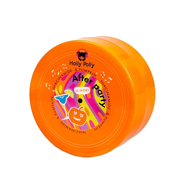 HOLLY POLLY Патчи гидрогелевые для глаз с ниацинамидом и экстрактом тыквы / After Party 60 шт, фото 2