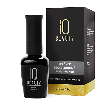 IQ BEAUTY Праймер бескислотный для ногтей / Primer Non-acid 12,5 мл, фото 2