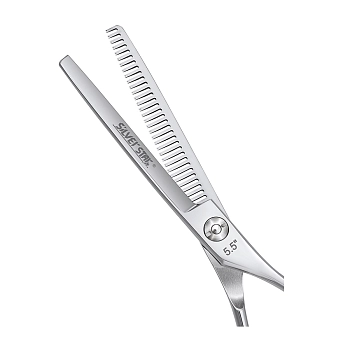 SILVER STAR Ножницы филировочные односторонние классические, съемный упор 5,5